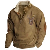 Gordon Men's Vintage-Style Zip Sweater