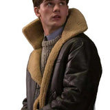 Gordon Men's Elegant Shearling-Lined Leather Jacket