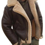 Gordon Men's Elegant Shearling-Lined Leather Jacket