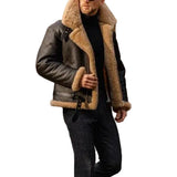 Gordon Men's Elegant Shearling-Lined Leather Jacket