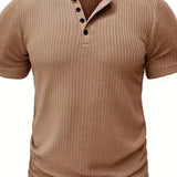 Men's Elegant Patterned T-Shirt
