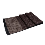 Clayton Men's Cashmere and Merino Wool Scarf – Burgundy