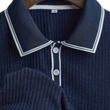 Lyle Men's Ribbed Polo Shirt