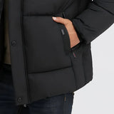 Men's Lined Winter Jacket – Black