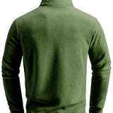 Men's Long-Sleeve Zip Cardigan