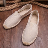 Men's Summer Espadrilles with Braided Sole