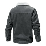 Casual Men's Fleece-Lined Jacket