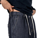 Norman Men's Comfortable Elastic-Waist Jeans