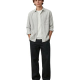 Men's Linen Blend Chinos – Navy