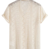 Summer Men's Short Sleeve Set