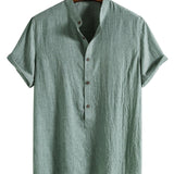 Casual Men's Short Sleeve Set