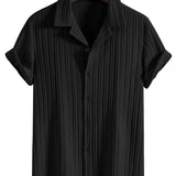 Men's Short Sleeve Shirt Set