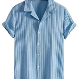 Men's Short Sleeve Shirt Set