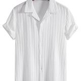 Men's Short Sleeve Shirt Set