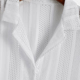 Men's Short-Sleeve Set – Black and White