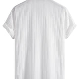 Men's Short Sleeve Shirt Set
