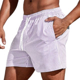 Ross Men's Striped Swim Shorts