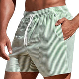 Ross Men's Striped Swim Shorts