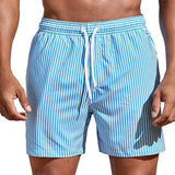 Ross Men's Striped Swim Shorts