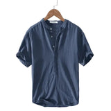Men's Cotton-Linen Summer Shirt