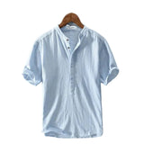 Men's Cotton-Linen Summer Shirt