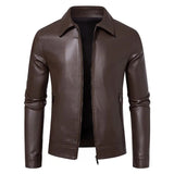 Men's Smart-Casual Leather Jacket