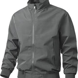 Lightweight Windproof Men's Bomber Jacket