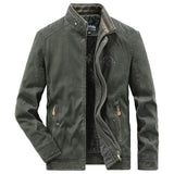Men's Elegant Cotton Bomber Parka