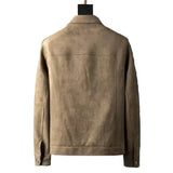 Men's Elegant Faux Leather Jacket