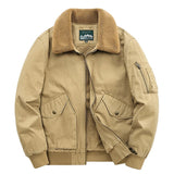 Elegant Men's Quilted Cotton Jacket