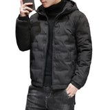 Men's Quilted Jacket with Light Insulation
