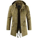 Men's Long Cargo Parka