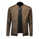 Men's Classic-Cut Leather Jacket