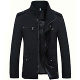 Elegant Men's Cotton Jacket