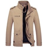 Elegant Men's Cotton Jacket