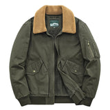 Elegant Men's Quilted Cotton Jacket