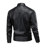 Men's Multi-Pocket Leather Jacket