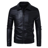 Men's Smart-Casual Leather Jacket
