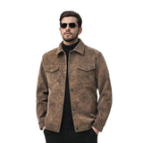 Premium Men's Faux Suede Jacket
