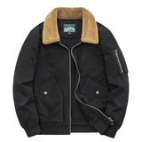 Elegant Men's Quilted Cotton Jacket
