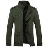 Elegant Men's Cotton Jacket