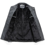 Men's Wool Jacket with Fleece Lining