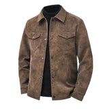 Premium Men's Faux Suede Jacket