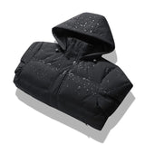Men's Elegant Hooded Fleece Jacket
