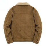 Men's Corduroy Jacket with Soft Lining