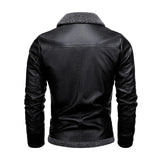 Men's Elegant Leather Jacket with Soft Lining