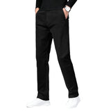 Men's Straight-Leg Cotton Pants