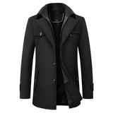 Men's Elegant Wool Winter Jacket