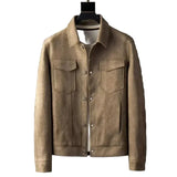 Men's Elegant Faux Leather Jacket