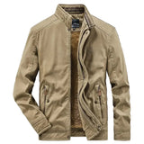 Men's Elegant Cotton Bomber Parka
